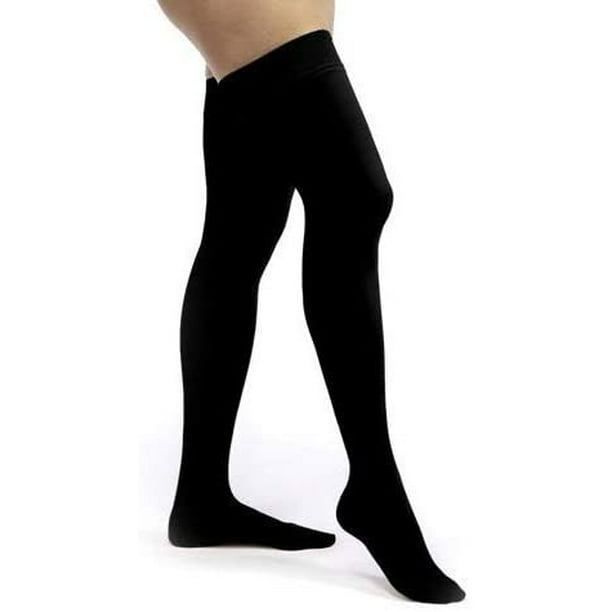 Isavela BE10 Closed Buttocks Enhancer Girdle Mid Thigh-Medium-Black 